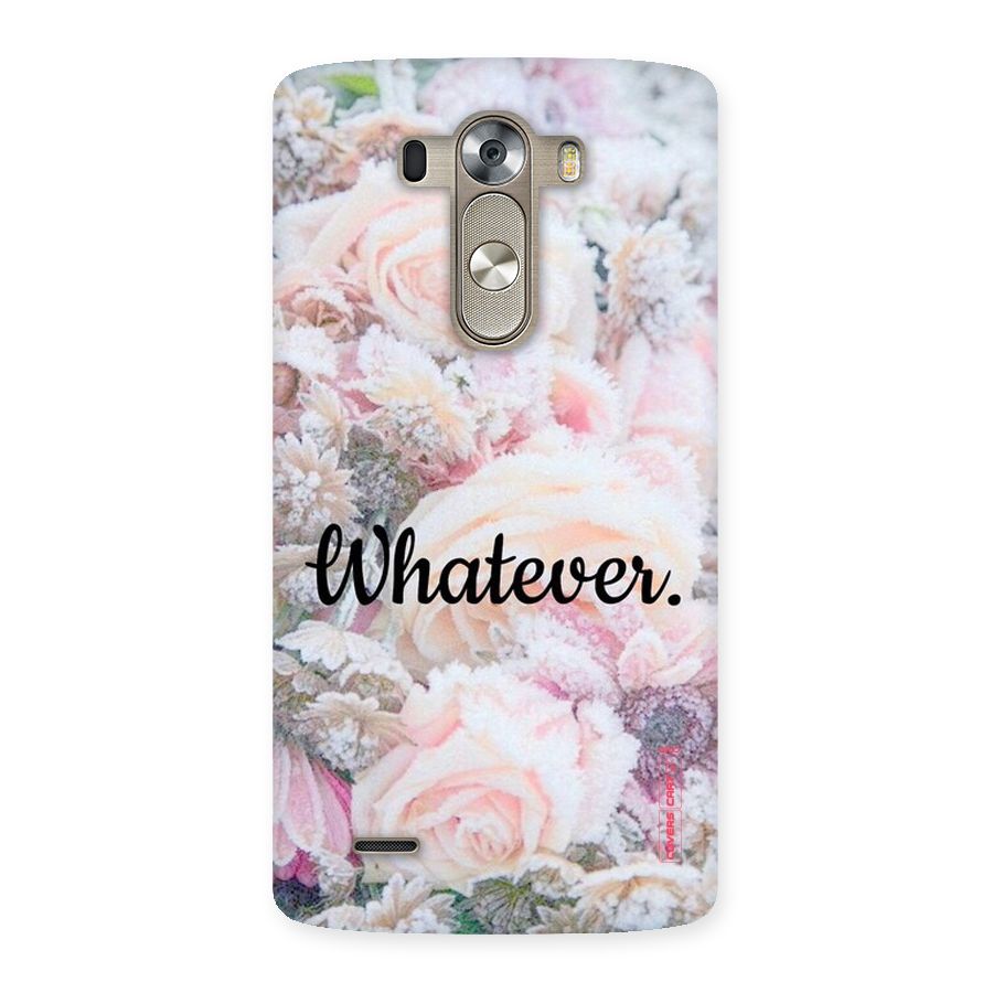 Whatever Back Case for LG G3