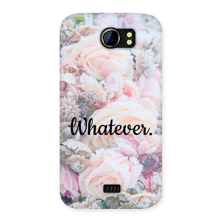 Whatever Back Case for Micromax Canvas 2 A110