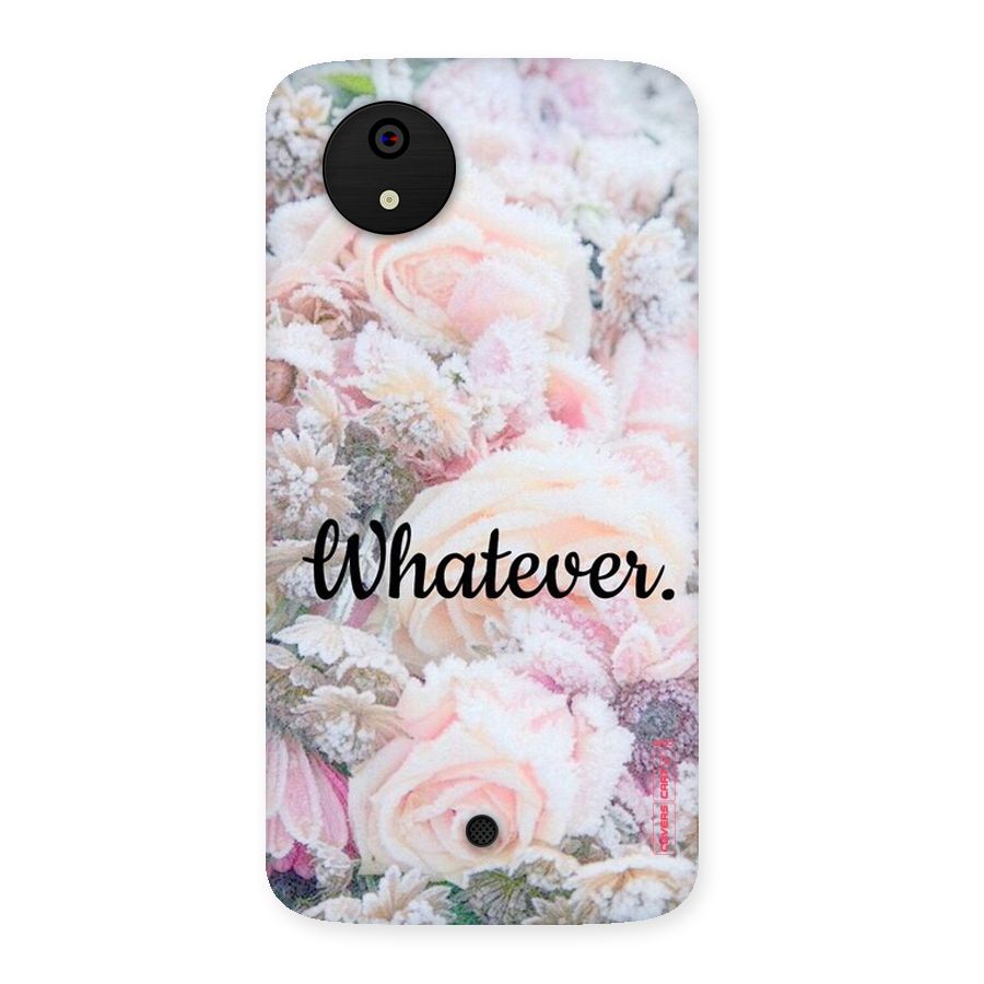 Whatever Back Case for Micromax Canvas A1