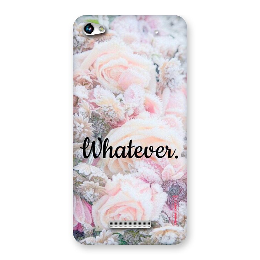 Whatever Back Case for Micromax Hue 2