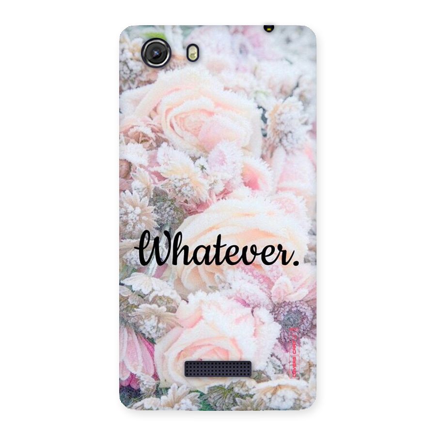 Whatever Back Case for Micromax Unite 3