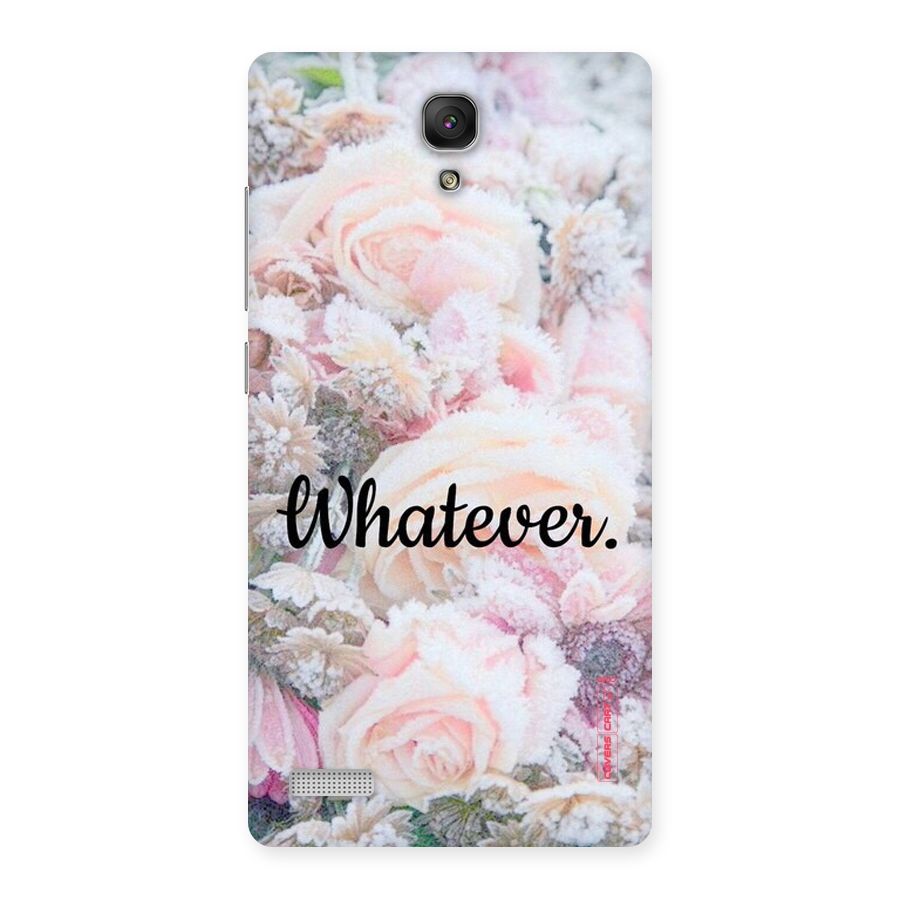 Whatever Back Case for Redmi Note Prime