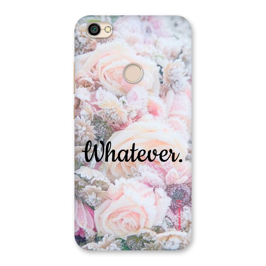 Whatever Back Case for Redmi Y1 2017