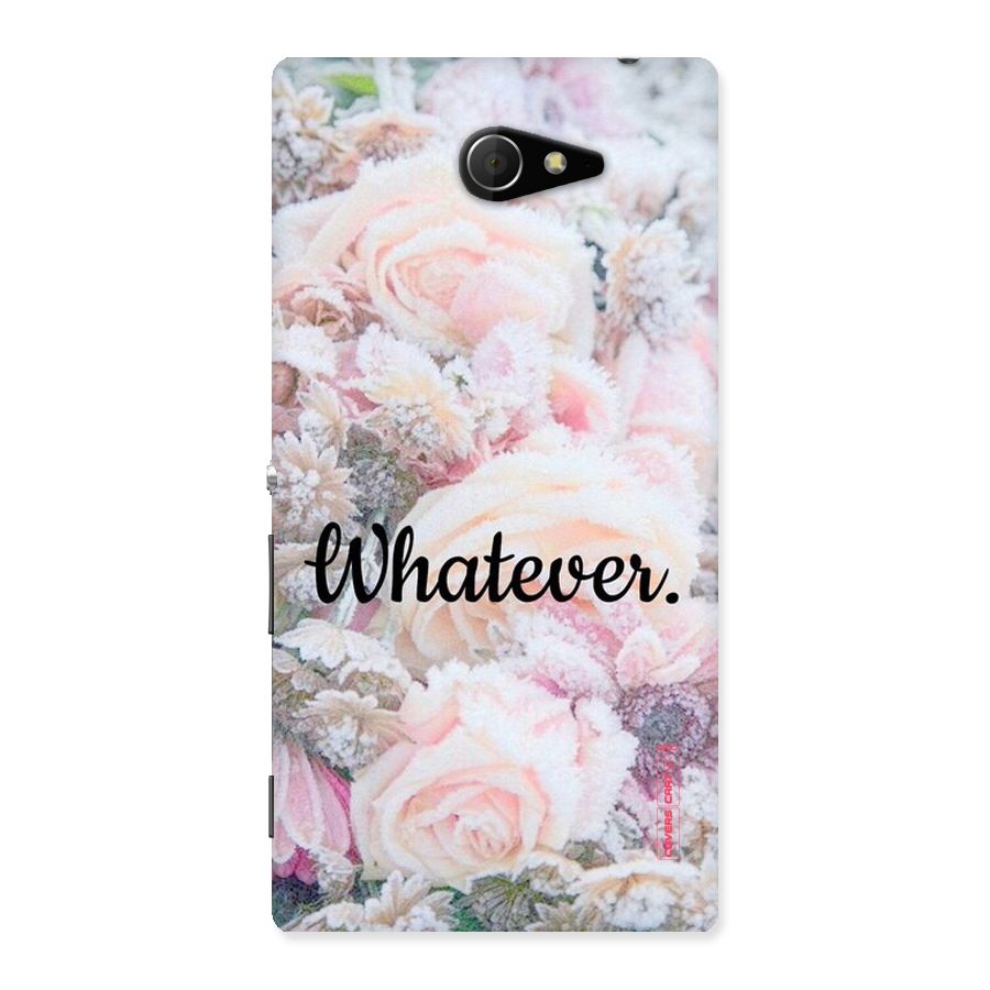 Whatever Back Case for Sony Xperia M2