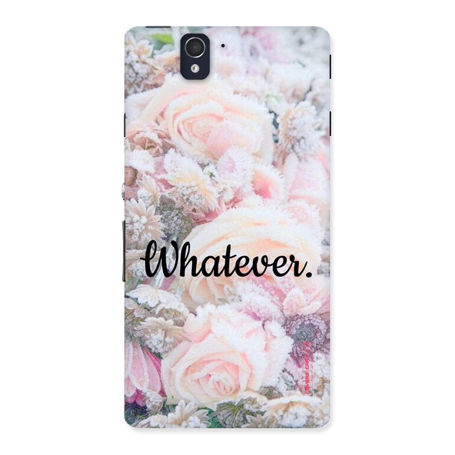 Whatever Back Case for Sony Xperia Z