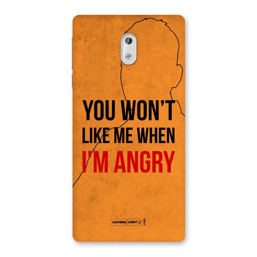 When I M Angry Back Case for Nokia 3