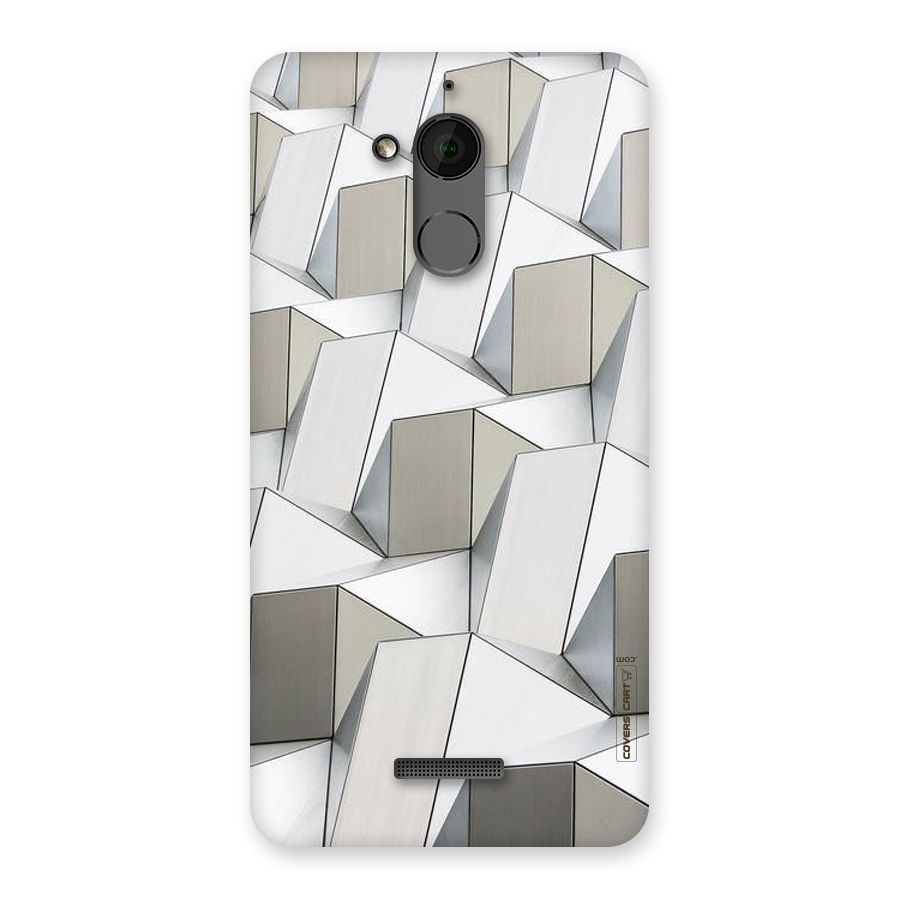 White Abstract Art Back Case for Coolpad Note 5