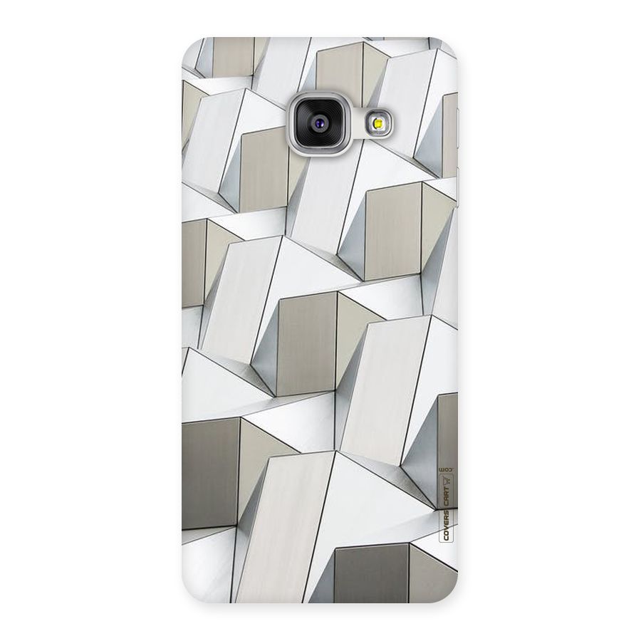 White Abstract Art Back Case for Galaxy A3 2016