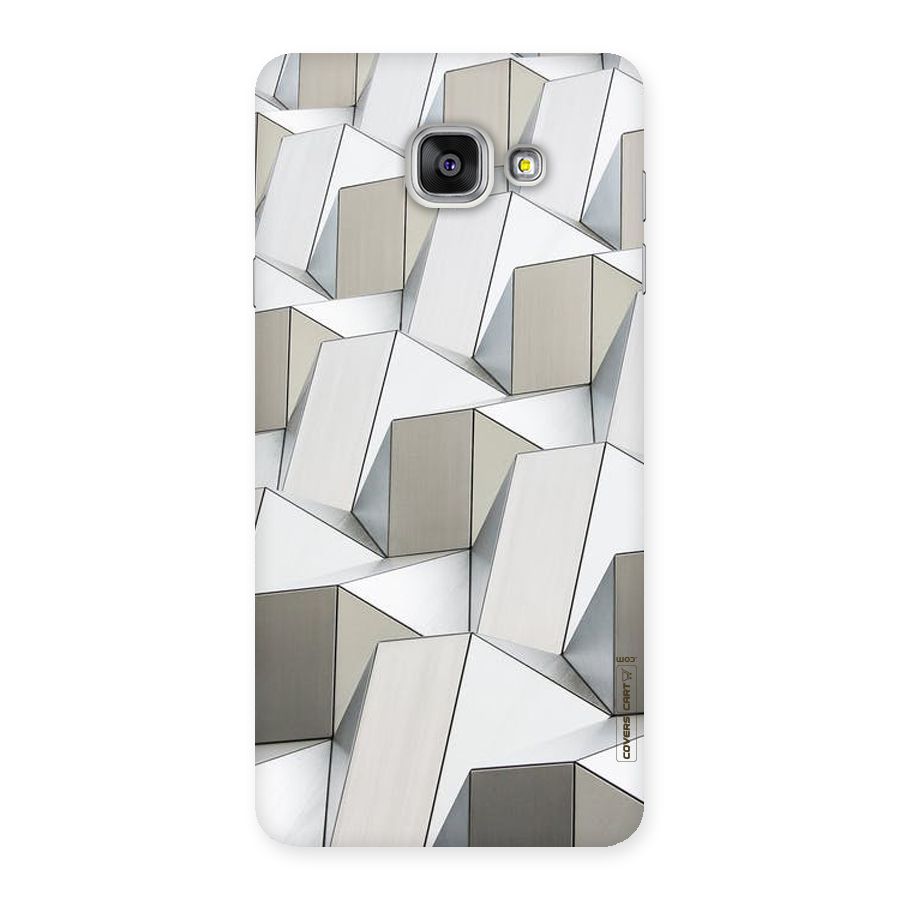White Abstract Art Back Case for Galaxy A7 2016