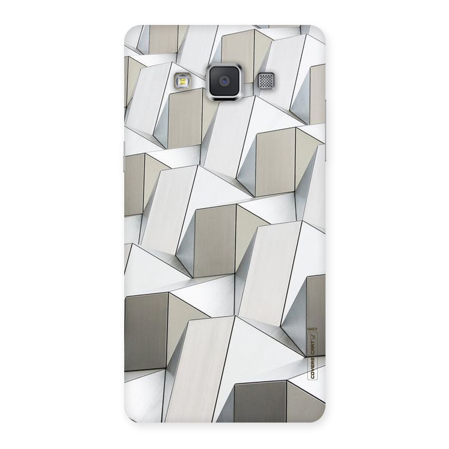 White Abstract Art Back Case for Galaxy Grand 3