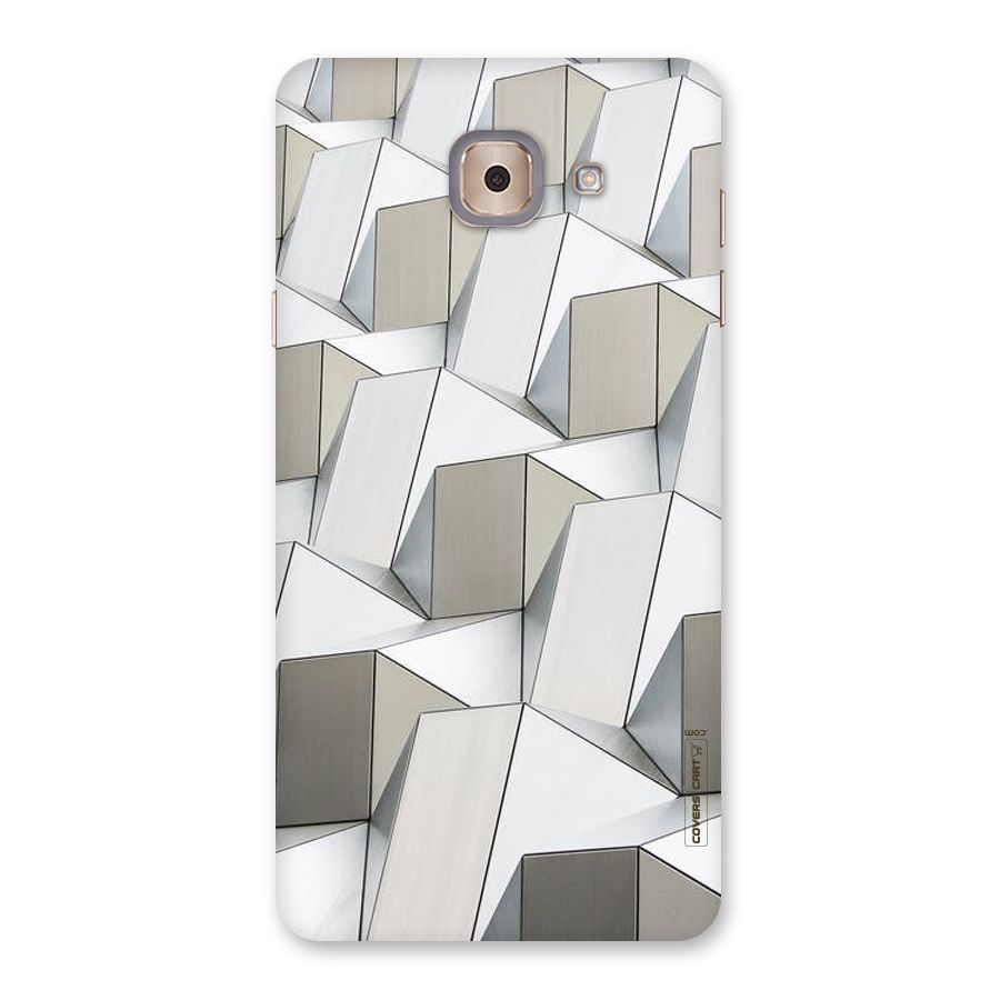 White Abstract Art Back Case for Galaxy J7 Max