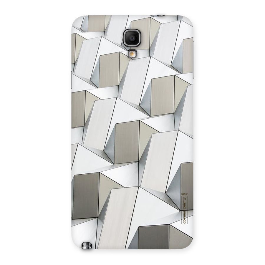 White Abstract Art Back Case for Galaxy Note 3 Neo