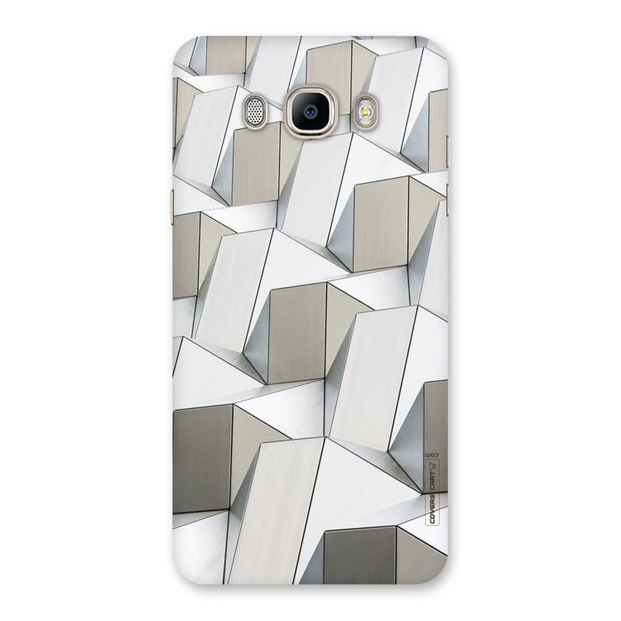 White Abstract Art Back Case for Galaxy On8