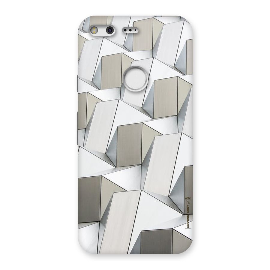 White Abstract Art Back Case for Google Pixel