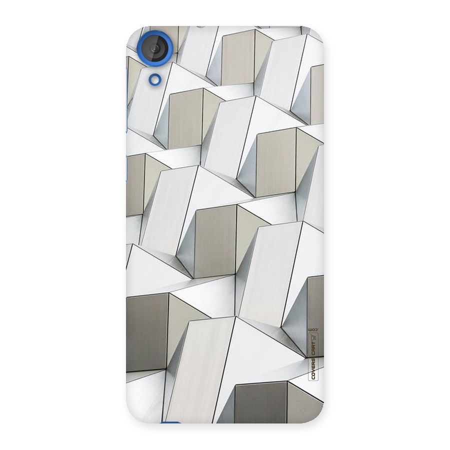 White Abstract Art Back Case for HTC Desire 820s