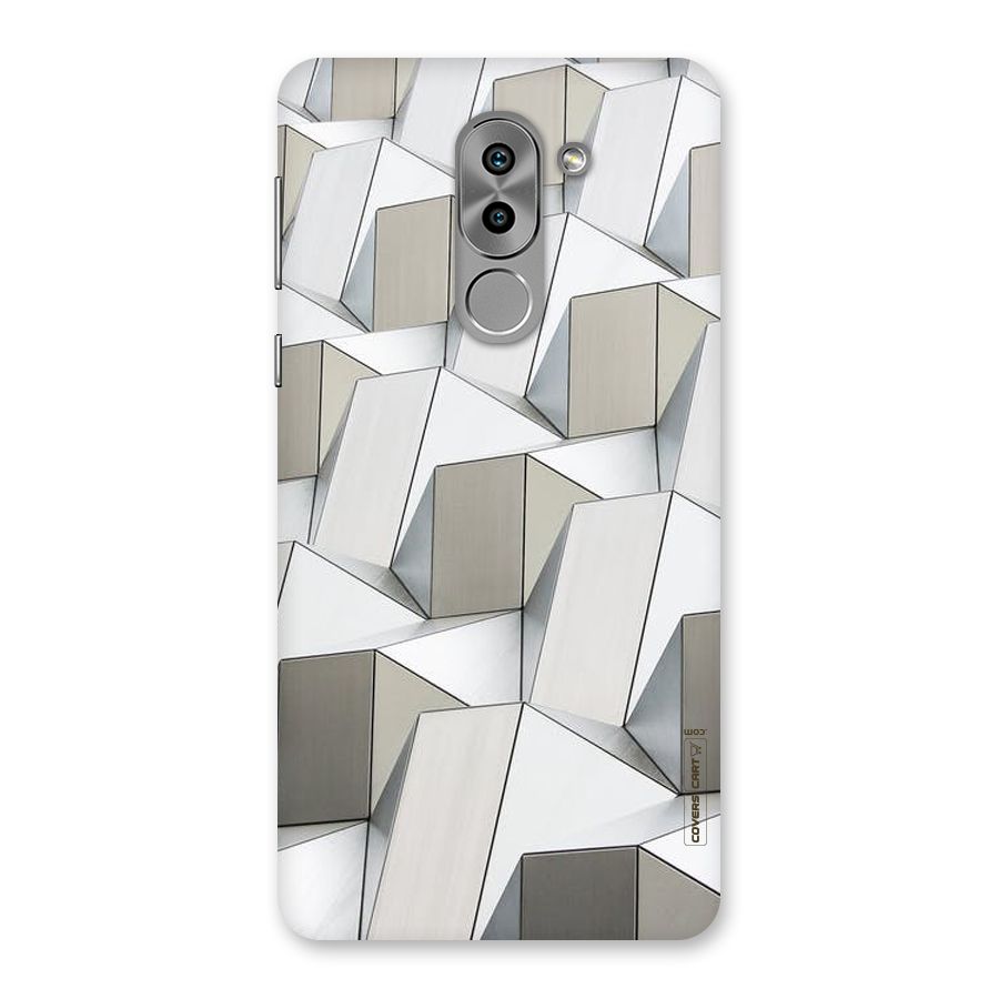 White Abstract Art Back Case for Honor 6X