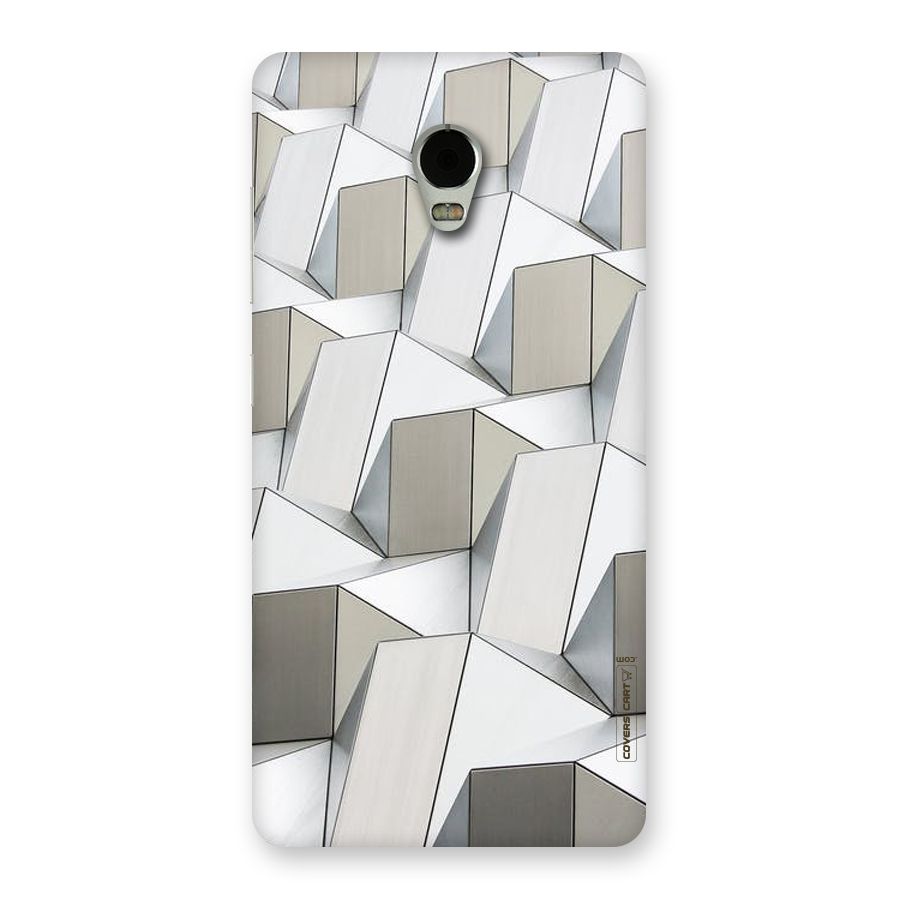 White Abstract Art Back Case for Lenovo Vibe P1