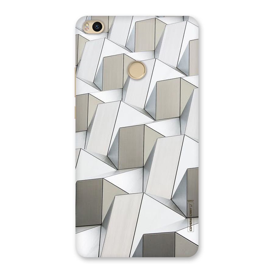 White Abstract Art Back Case for Mi Max 2
