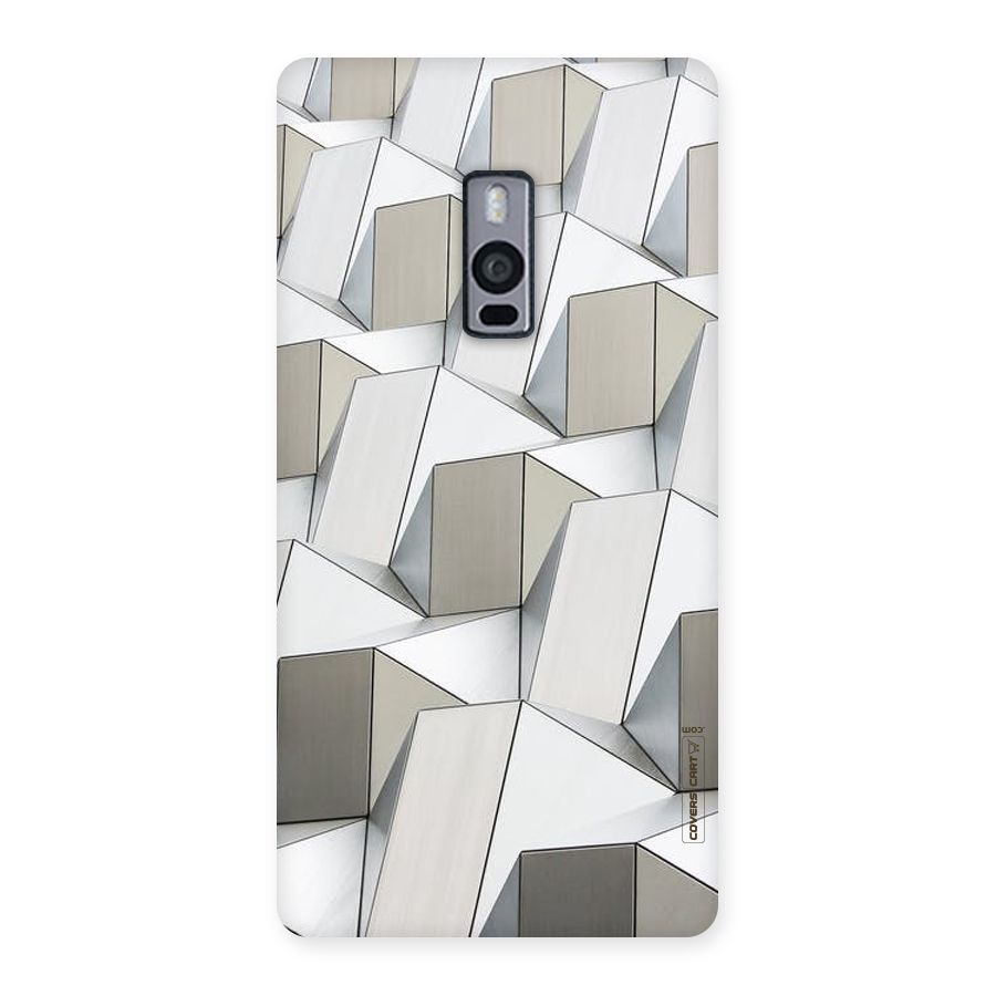 White Abstract Art Back Case for OnePlus Two