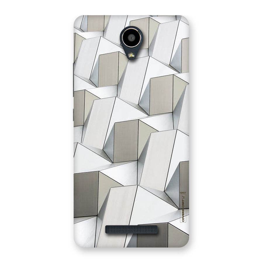 White Abstract Art Back Case for Redmi Note 2