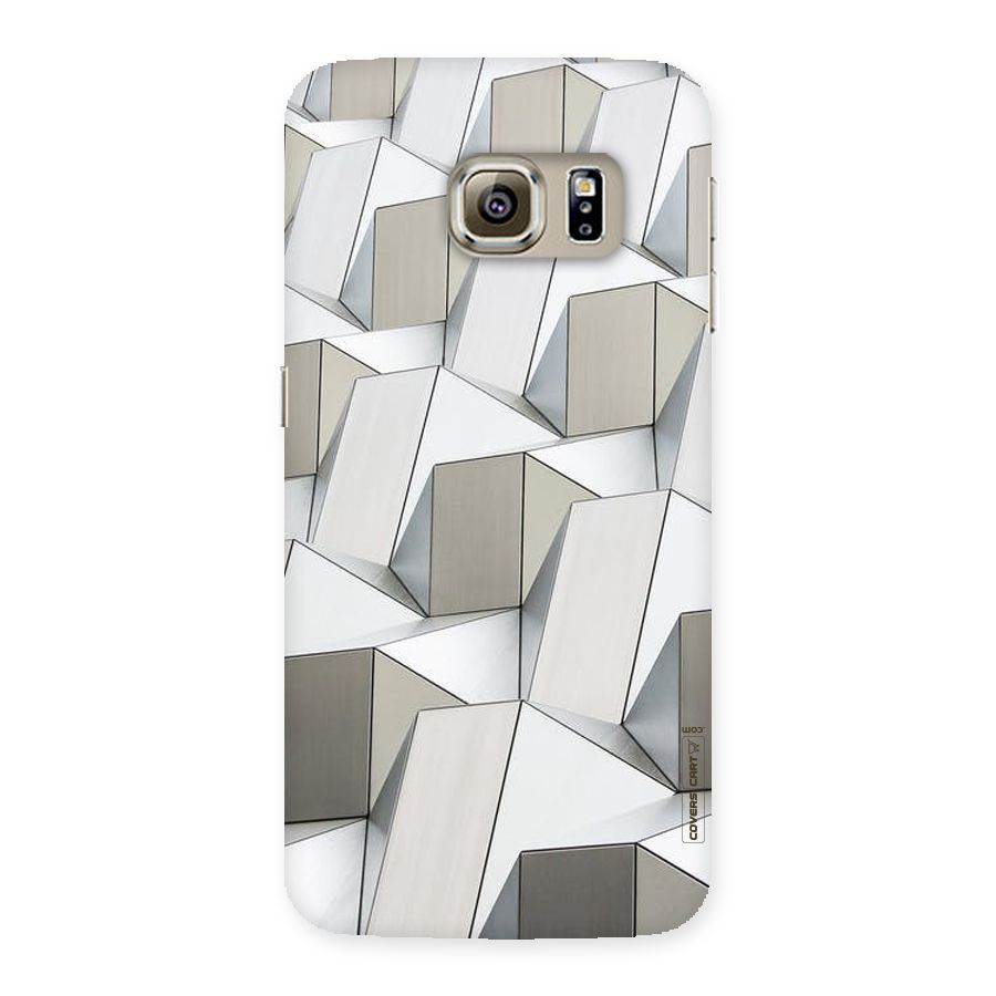 White Abstract Art Back Case for Samsung Galaxy S6 Edge Plus