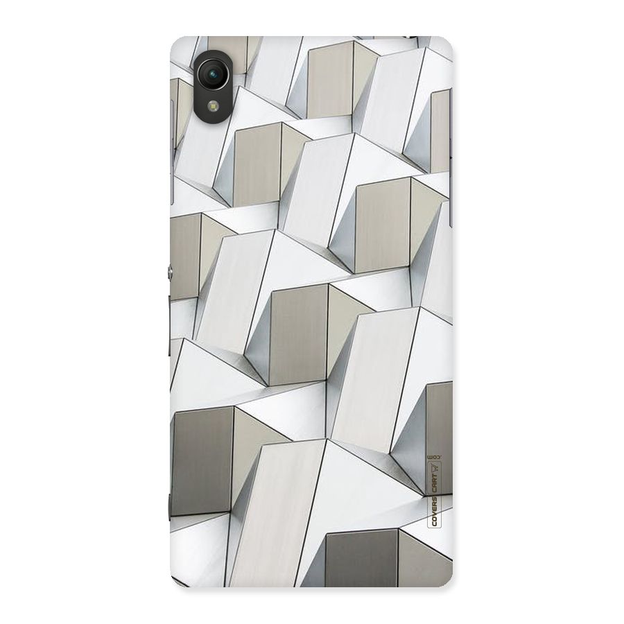 White Abstract Art Back Case for Sony Xperia Z2