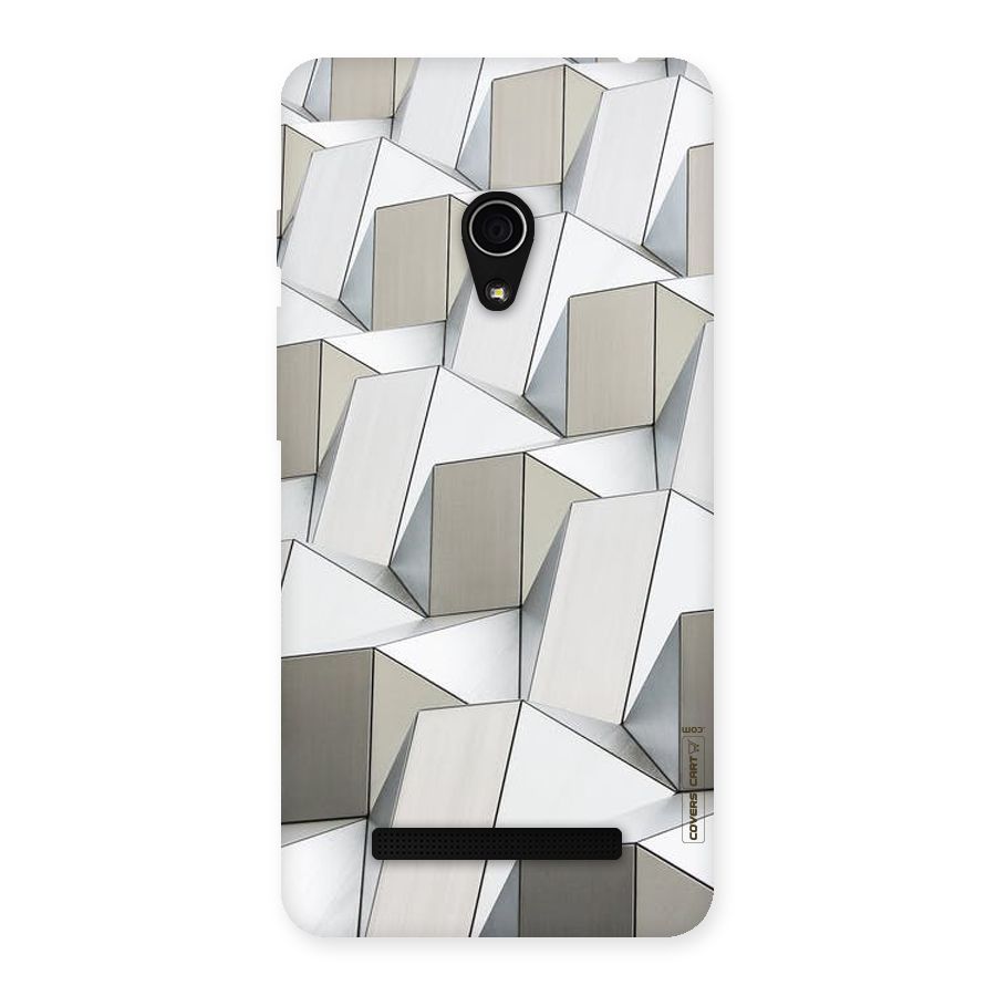White Abstract Art Back Case for Zenfone 5