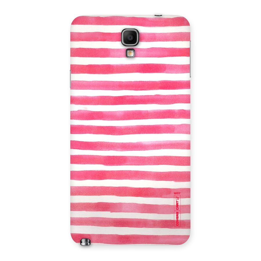 White And Pink Stripes Back Case for Galaxy Note 3 Neo