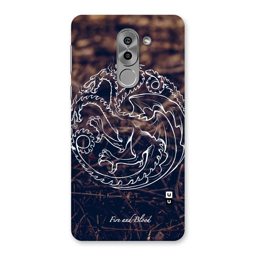 White Circle Back Case for Honor 6X