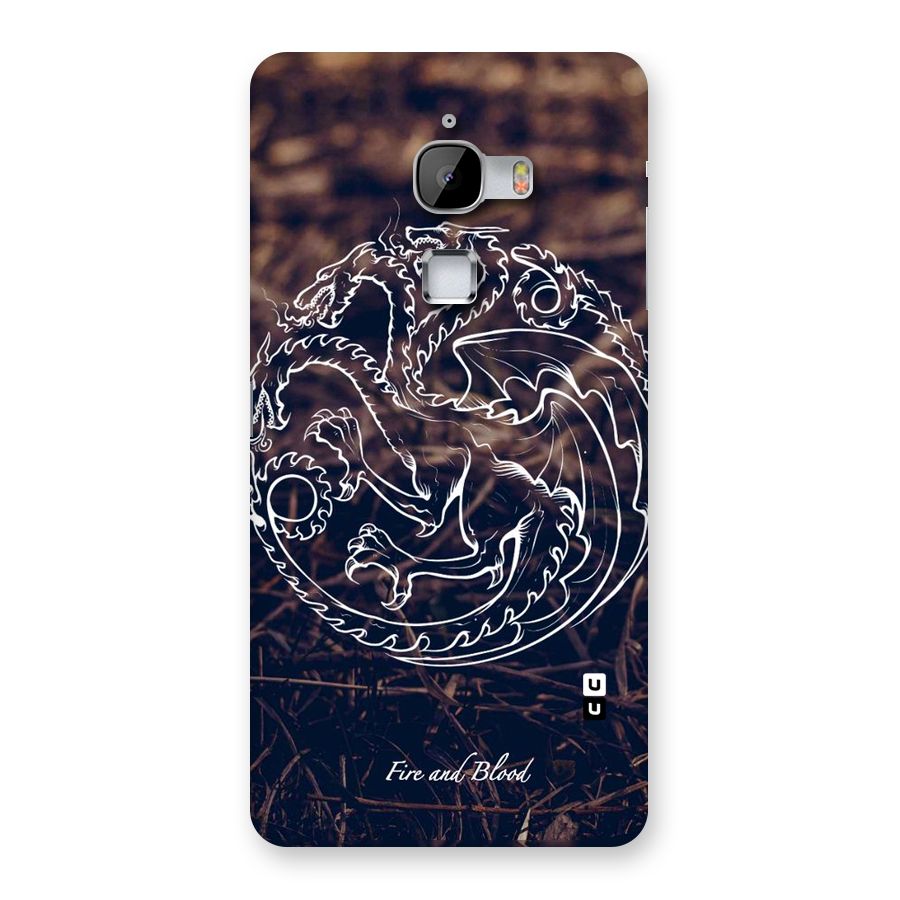White Circle Back Case for LeTv Le Max