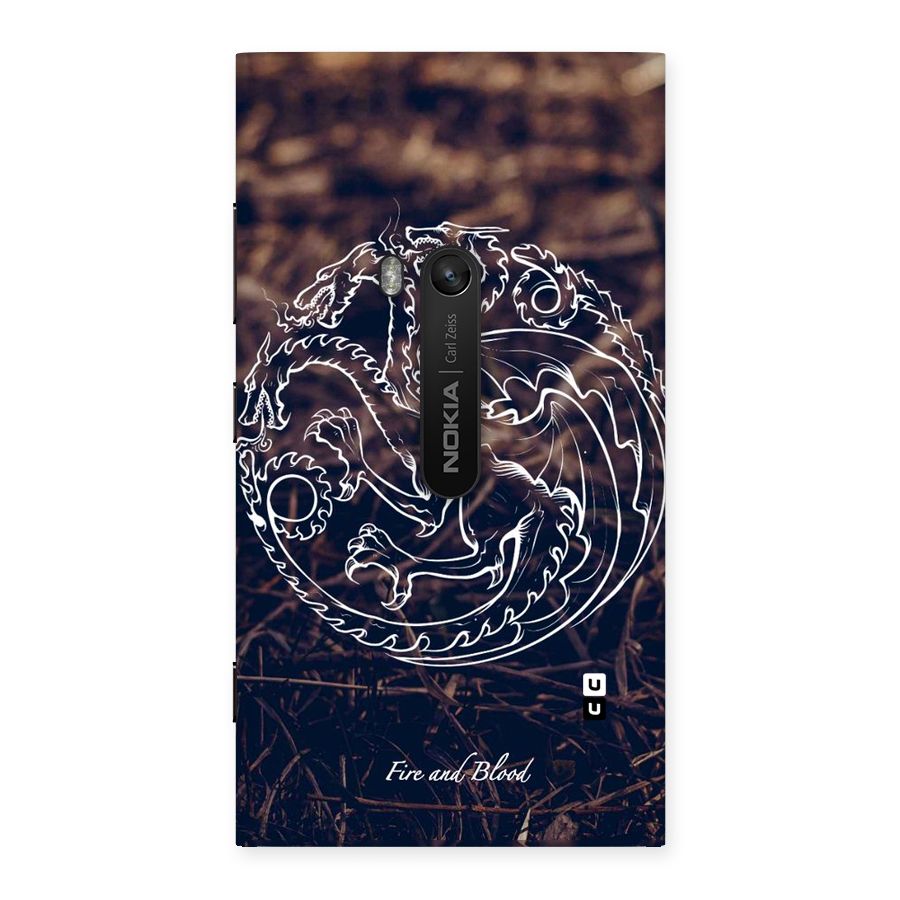 White Circle Back Case for Lumia 920
