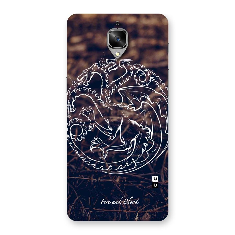 White Circle Back Case for OnePlus 3