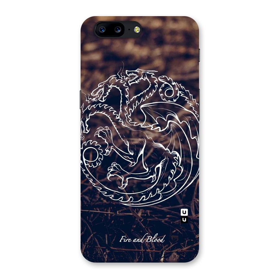 White Circle Back Case for OnePlus 5