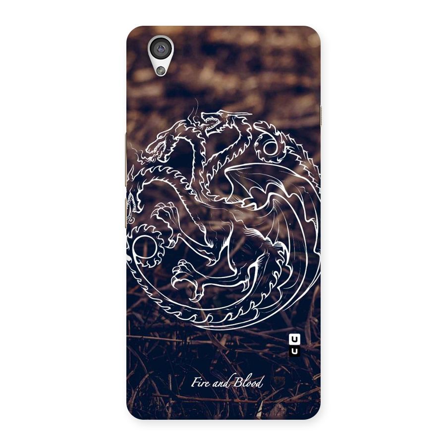 White Circle Back Case for OnePlus X