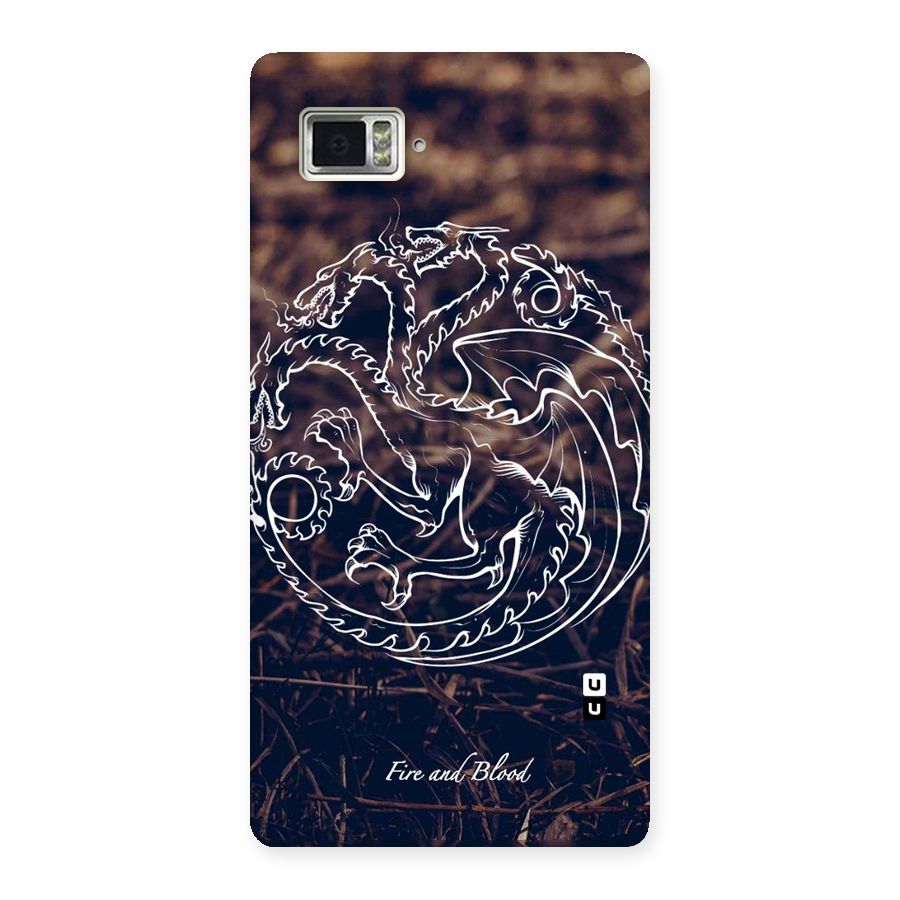 White Circle Back Case for Vibe Z2 Pro K920