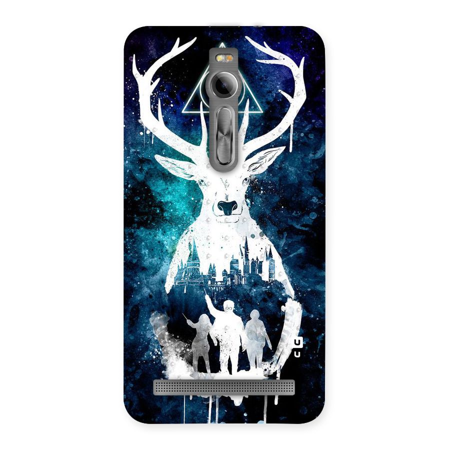 White Deer Back Case for Asus Zenfone 2