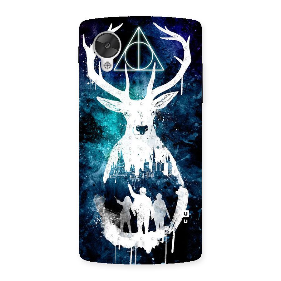 White Deer Back Case for Google Nexsus 5