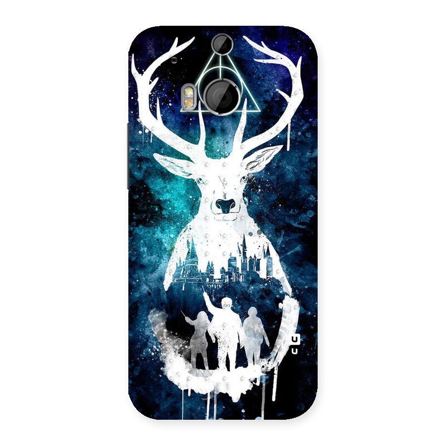 White Deer Back Case for HTC One M8