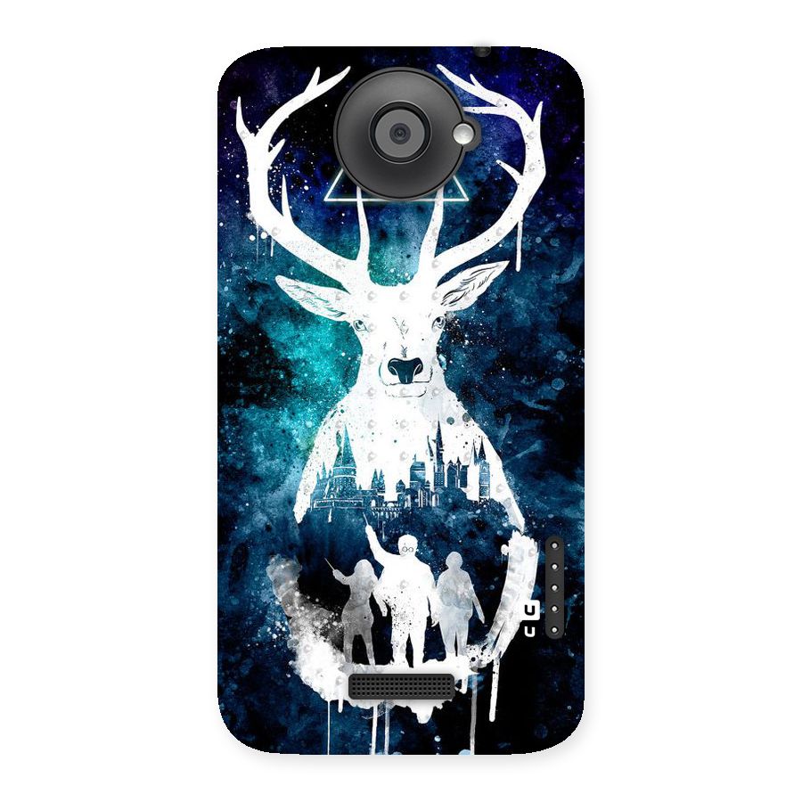White Deer Back Case for HTC One X