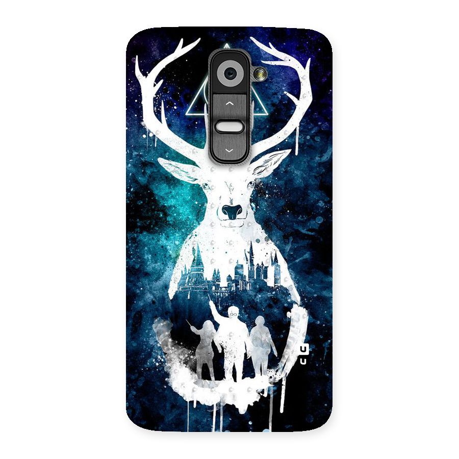 White Deer Back Case for LG G2