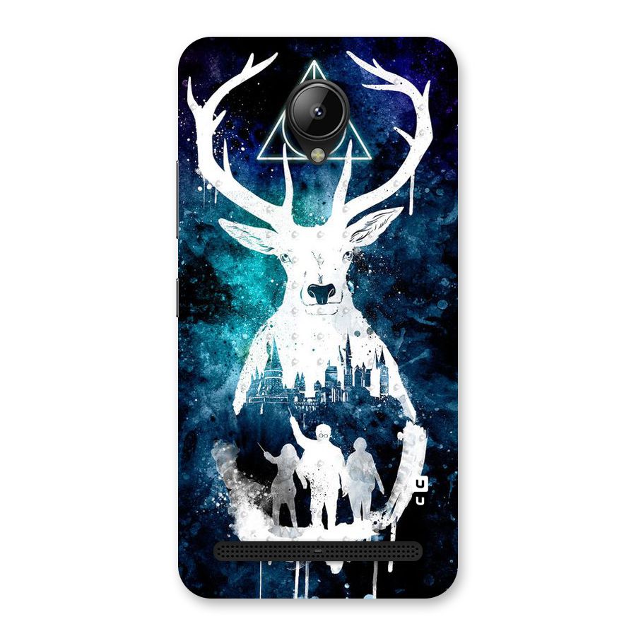 White Deer Back Case for Lenovo C2
