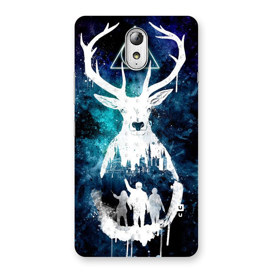 White Deer Back Case for Lenovo Vibe P1M