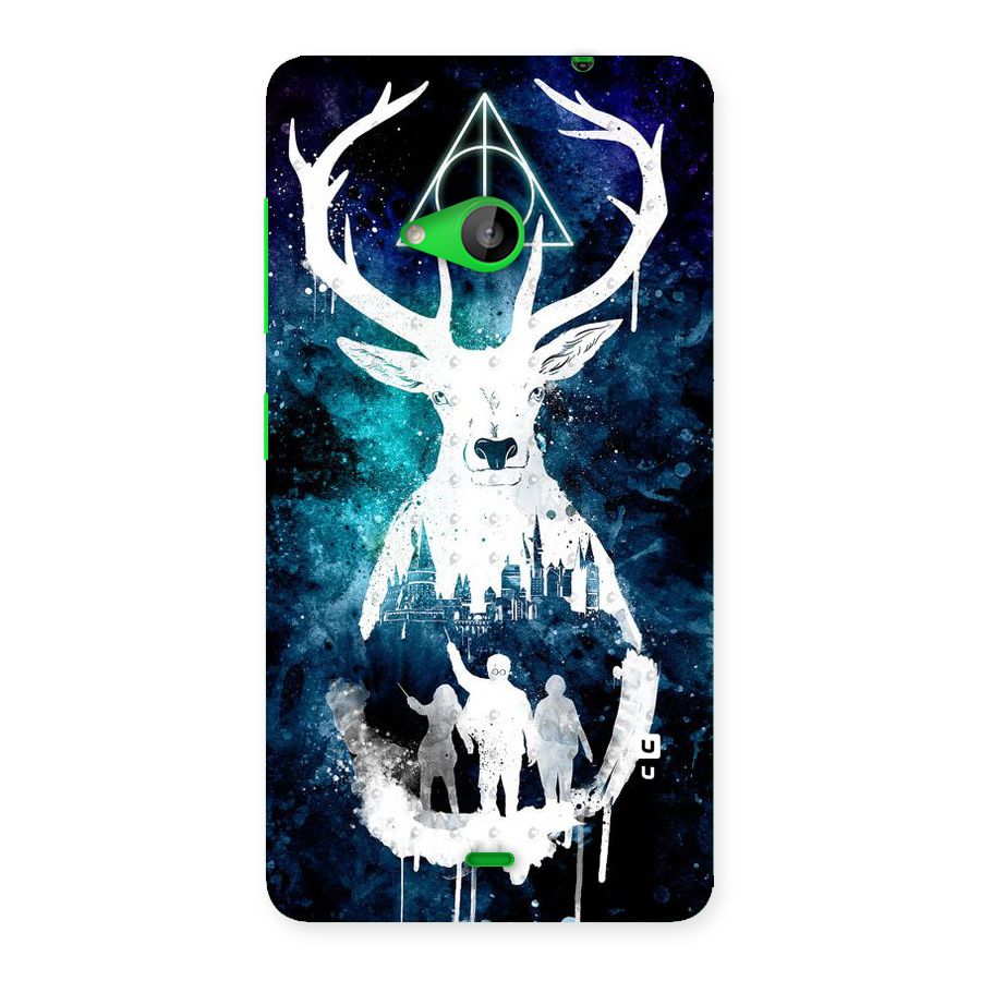 White Deer Back Case for Lumia 535