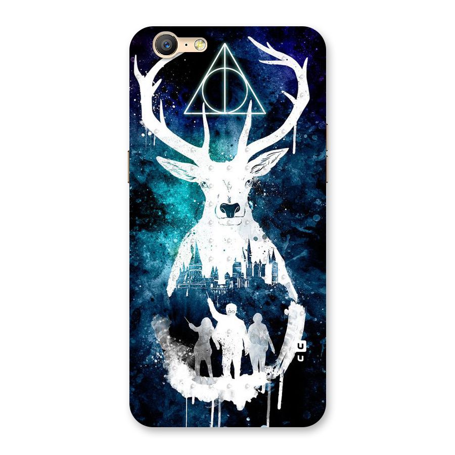 White Deer Back Case for Oppo A57