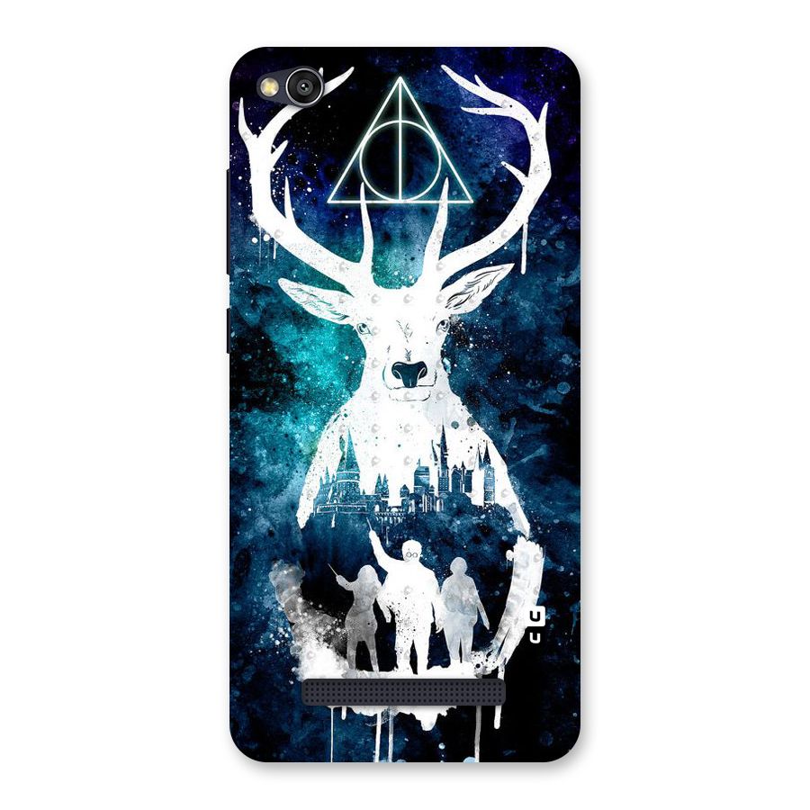 White Deer Back Case for Redmi 4A