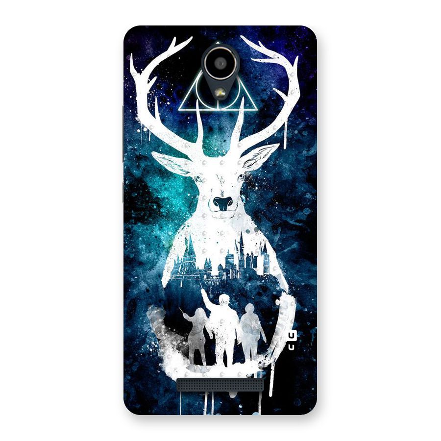 White Deer Back Case for Redmi Note 2