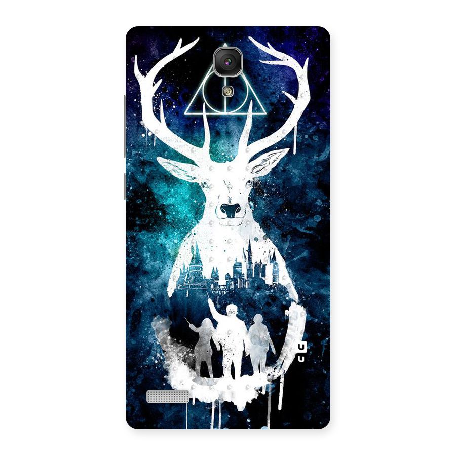 White Deer Back Case for Redmi Note Prime