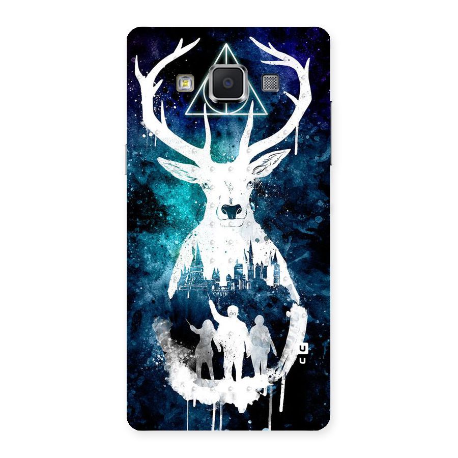 White Deer Back Case for Samsung Galaxy A5