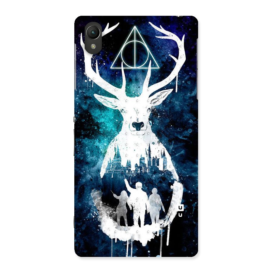 White Deer Back Case for Sony Xperia Z2