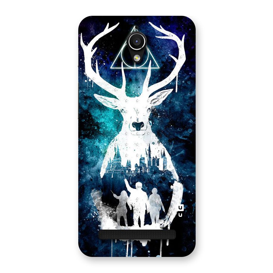White Deer Back Case for Zenfone Go
